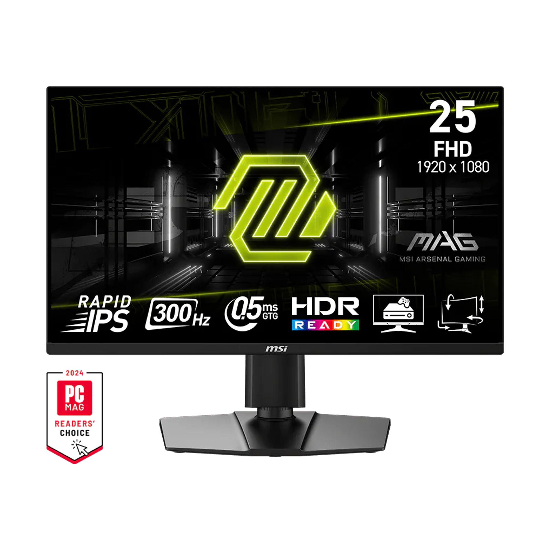 MSI MAG 255PXF Gaming Monitor photograph 1