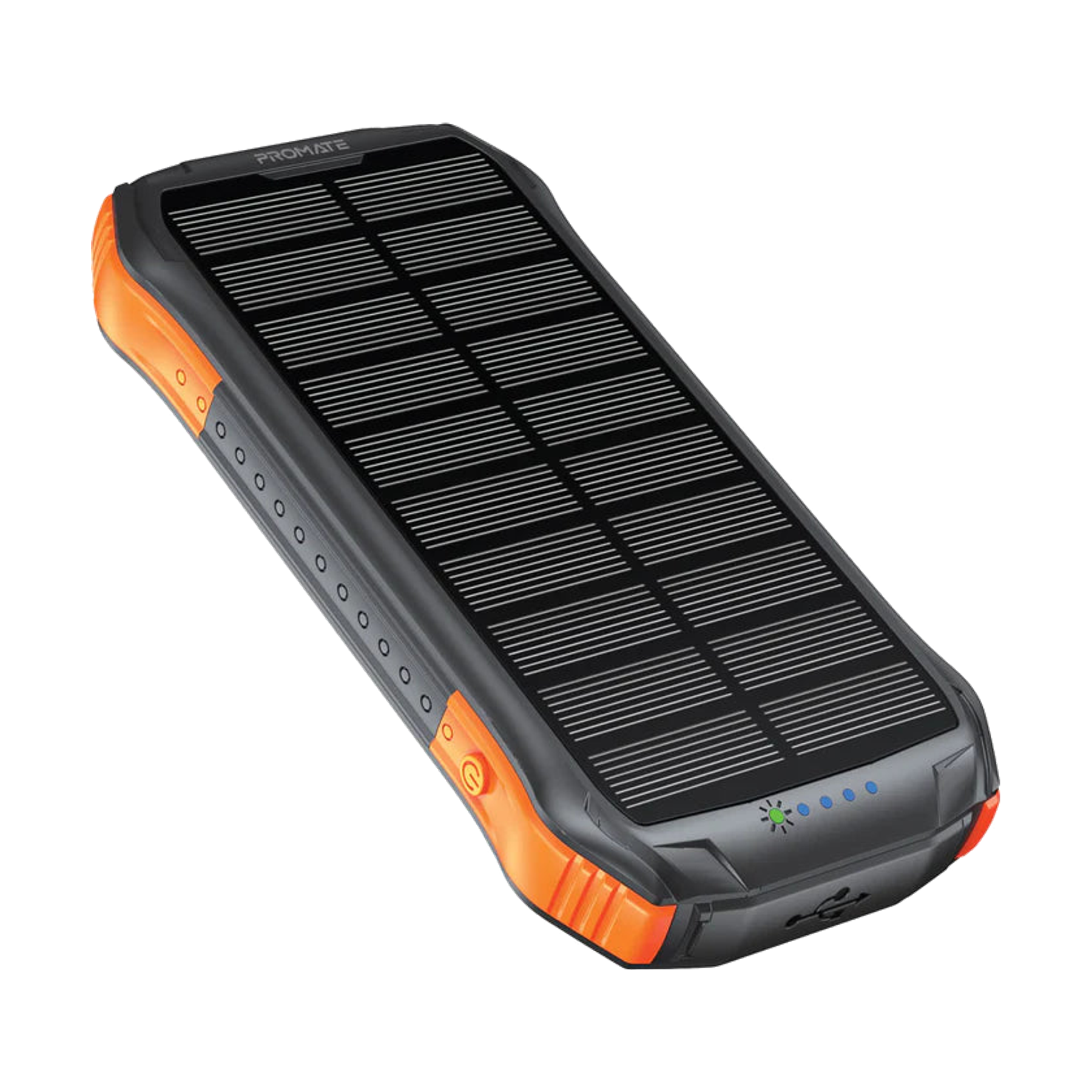 Promate Rugged EcoLight Solar Power Bank 10000MAH SolarTank-10PDQi photograph 2