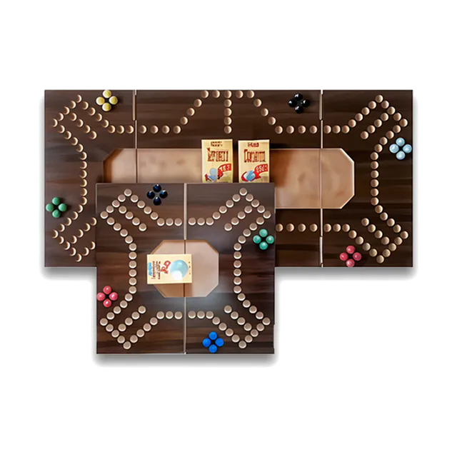 Jackaroo 2-in-1 Foldable Board Game (4 & 6 Players) image 1
