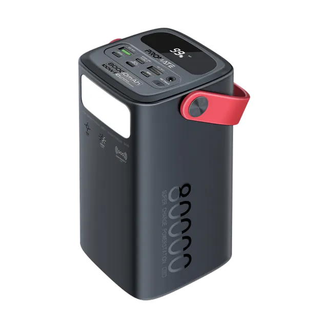 Promate PowerMine-80Pro – 80,000mAh High-Capacity 100W Ultra-Fast-Charging Power Pack image 1