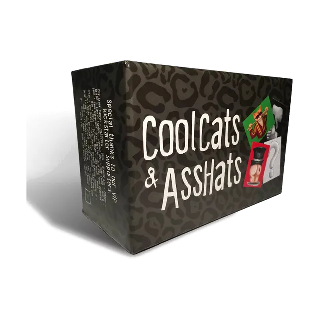 CoolCats & AssHats Card Game photograph 1