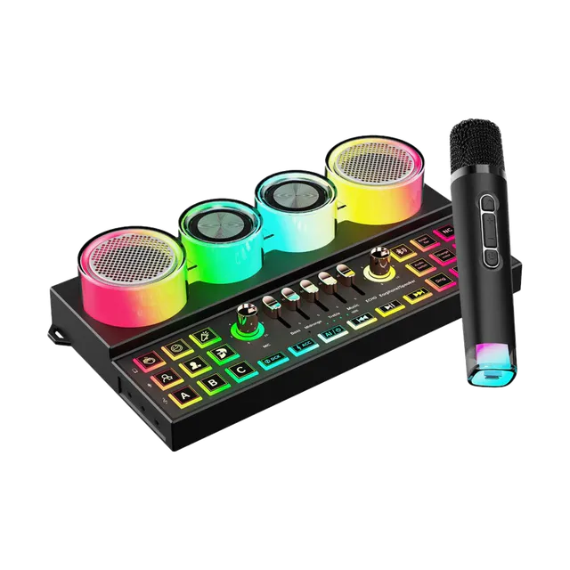 Porodo Soundtec Audiolink Multi-Platform Audio Mixer and Speaker photograph 1