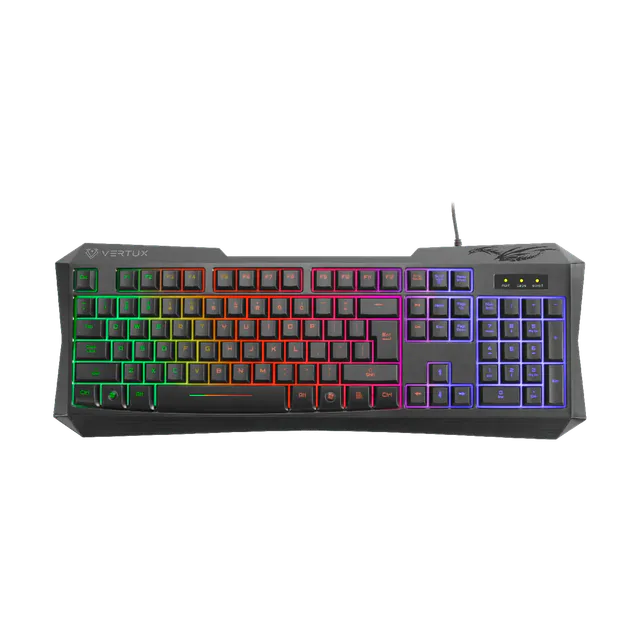 Vertex Radiance Ergonomic Backlit Wired Gaming Keyboard photograph 1