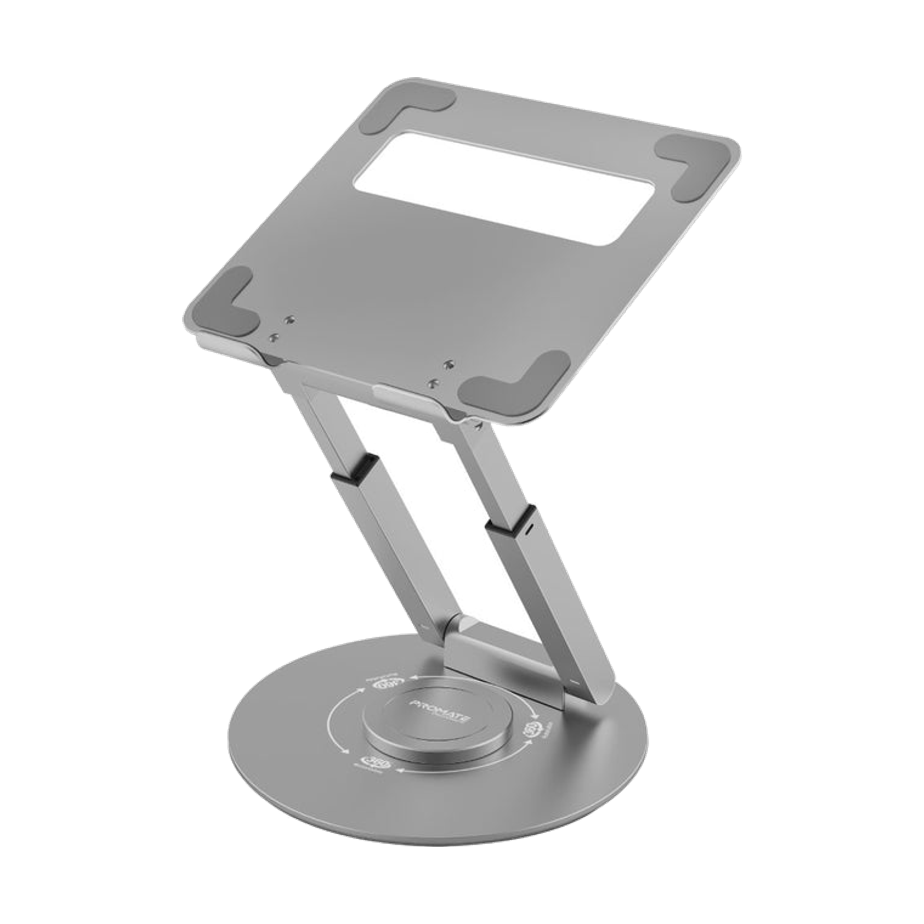 Promate Ergonomic Multi-Level Aluminium Laptop Stand | DeskMate-6 image 7