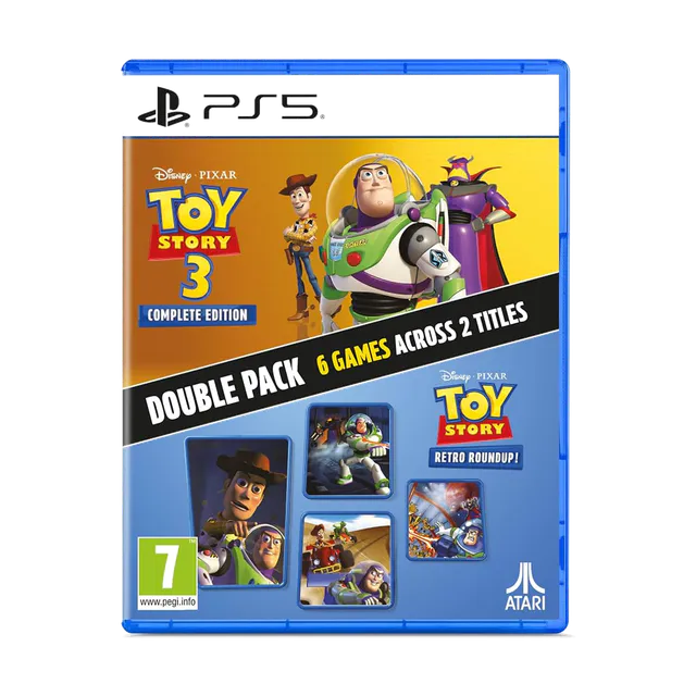 Toy Story 3 Complete Edition + Retro Roundup Double Pack PS5 Game image 2